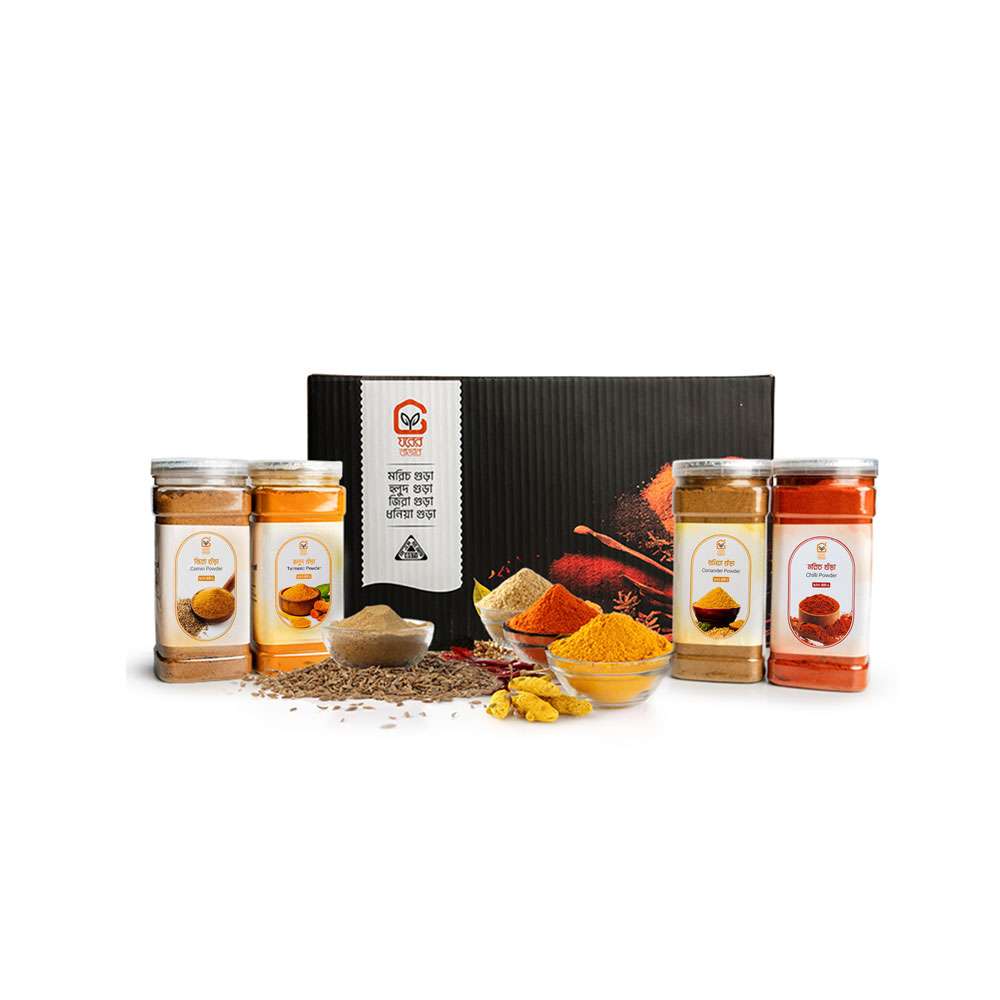 Ghorer Bazar 4-Spice Gift Set